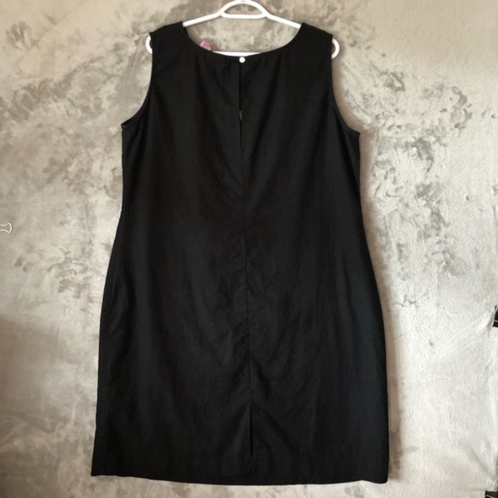 Sleeveless‎ Linen Blend Floral Dress Size 22W Knee Length Premier International - Picture 8 of 15